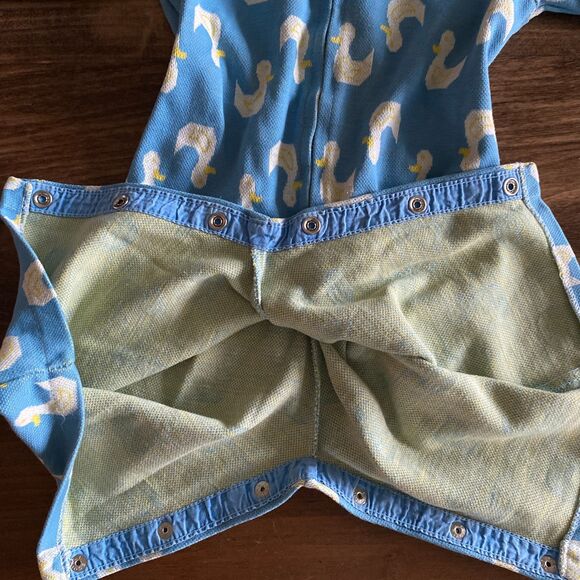 Vintage Sears Blue Duck Coverall/Romper Boys' Medium Infant - Picture 5 of 10